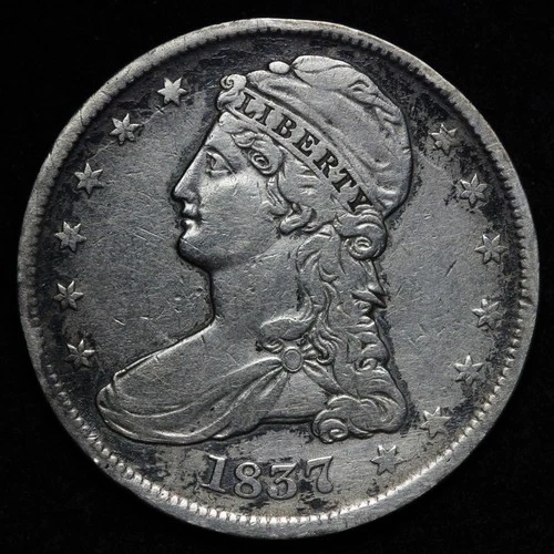 1837-P Capped Bust Half Dollar — photo from another recent sale