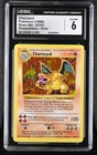 CGC 6 EX/NM Charizard 4/102 Base Set Shadowless Holo Pokemon Card