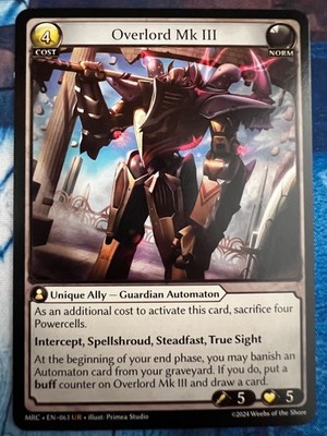Grand Archive TCG [MRC] Overlord Mk III