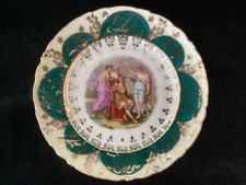 Victoria Austria Porcelain Cabinet Plate, Kaufmann Neoclassical Scene with Maidens — listing 5