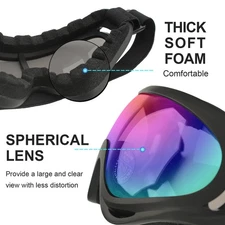 2 Pack Snow Ski Goggles Men Women Anti-fog Lens Snowboard Snowmobile Motorcycle