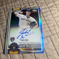 Jacob Misiorowski Chrome 2026 Refractor /499 Auto