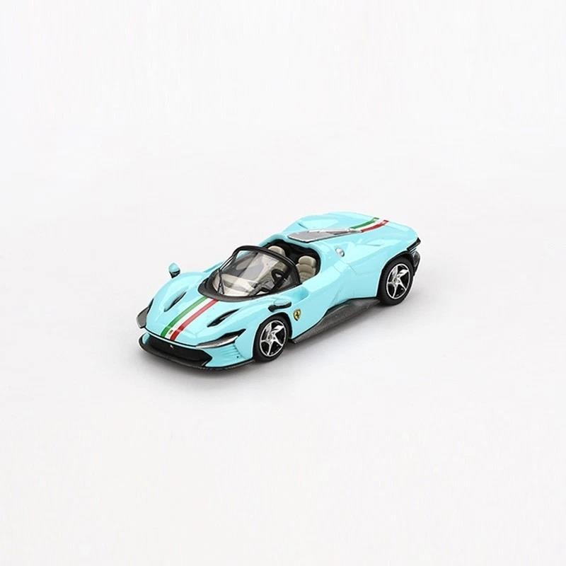Ferrari Daytona SP3 Light Blue 1:64 Scale BBR Models BBRFER64020