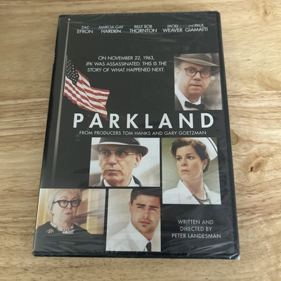 #ad #ad Parkland DVD Brand New Sealed Zac Efron Billy Bob Thornton Paul Giamatti $9.95