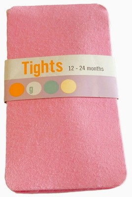 New Vintage 2001 Gymboree Pink Garden Party Tights Size 12-18-24 Months NIP NWT