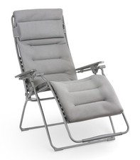 Lafuma Be comfort futura Garten Liegestuhl Relaxliege klappbar Textilen grau