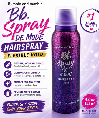 Bumble and bumble Bb. Spray de Mode Hairspray 4 oz / 125 ml Flexible Hold New