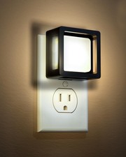 LED Night Light - Plug into Wall 2 Pack - with Dusk-To-Dawn Sensor 3000K Warm
