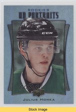 2016-17 Upper Deck UD Portraits Rookie Rainbow Green Foil Julius Honka READ 0f8