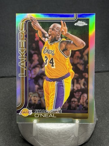 2025-26 Topps Chrome Update Refractor Shaquille O'Neal #242