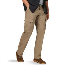 Wrangler Cargo Pants Mens 30x28 Beige Regular Fit Outdoor Utility Gorpcore Y2K
