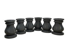 6 Marble Displays - For 5/8" - 1 Marbles - Lot 8603