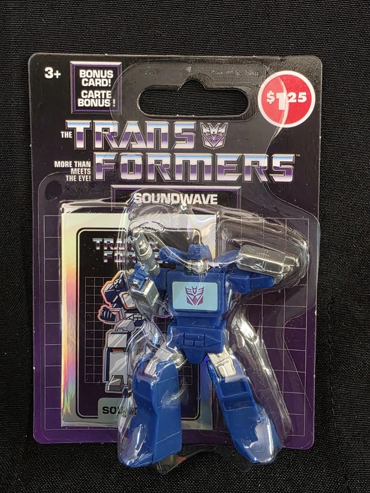 Transformers Just Play Mini Figures W/ Card Complete Set Of 5 Optimus Megatron - Image 4 of 4