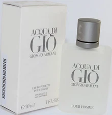 ACQUA DI GIO 1.0 OZ EDT SPRAY FOR MEN NEW IN A BOX BY GIORGIO ARMANI