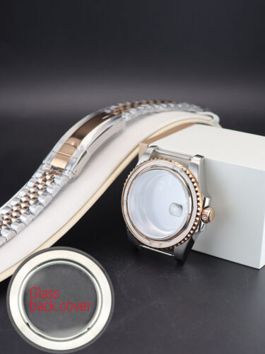 Caja de reloj de 40 mm correa nh35 cristal de zafiro para movimiento Seiko Nh35 nh36 ETA 2824 - Imagen 21 de 24