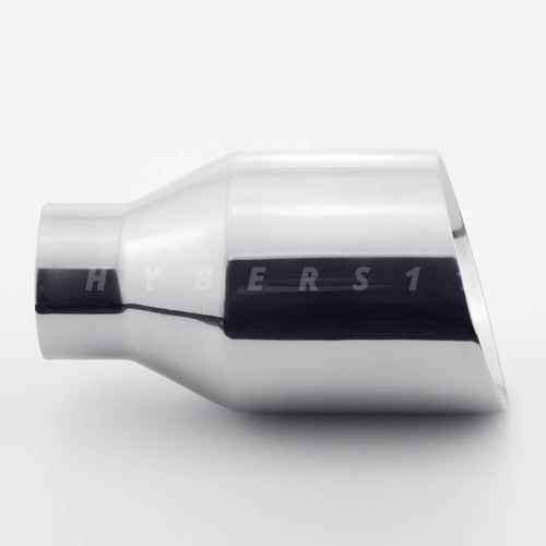 Stainless Steel 4" Dual Wall Exhaust Tips 2.25" In for BMW 3 Series M3 E90 E92 - Afbeelding 2 van 9