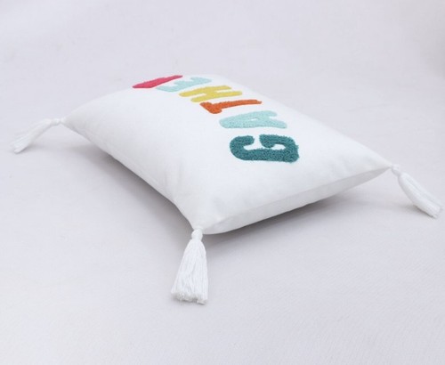 New Gather Pillow - Bullseye's Playground, Decorative Pillow, Lumbar pillow - Picture 2 of 4