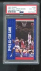 1991-92 Fleer #238 All-Star Game Michael Jordan PSA 8 Graded Basketball Card NBA