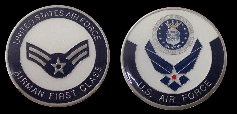 U.S. Air Force Airman First Class (A1C) E-3 Rank, 3-Tone OCP - Velcro
