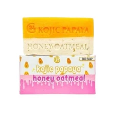 G21 Kojic Papaya Honey Oatmeal Duo Soap