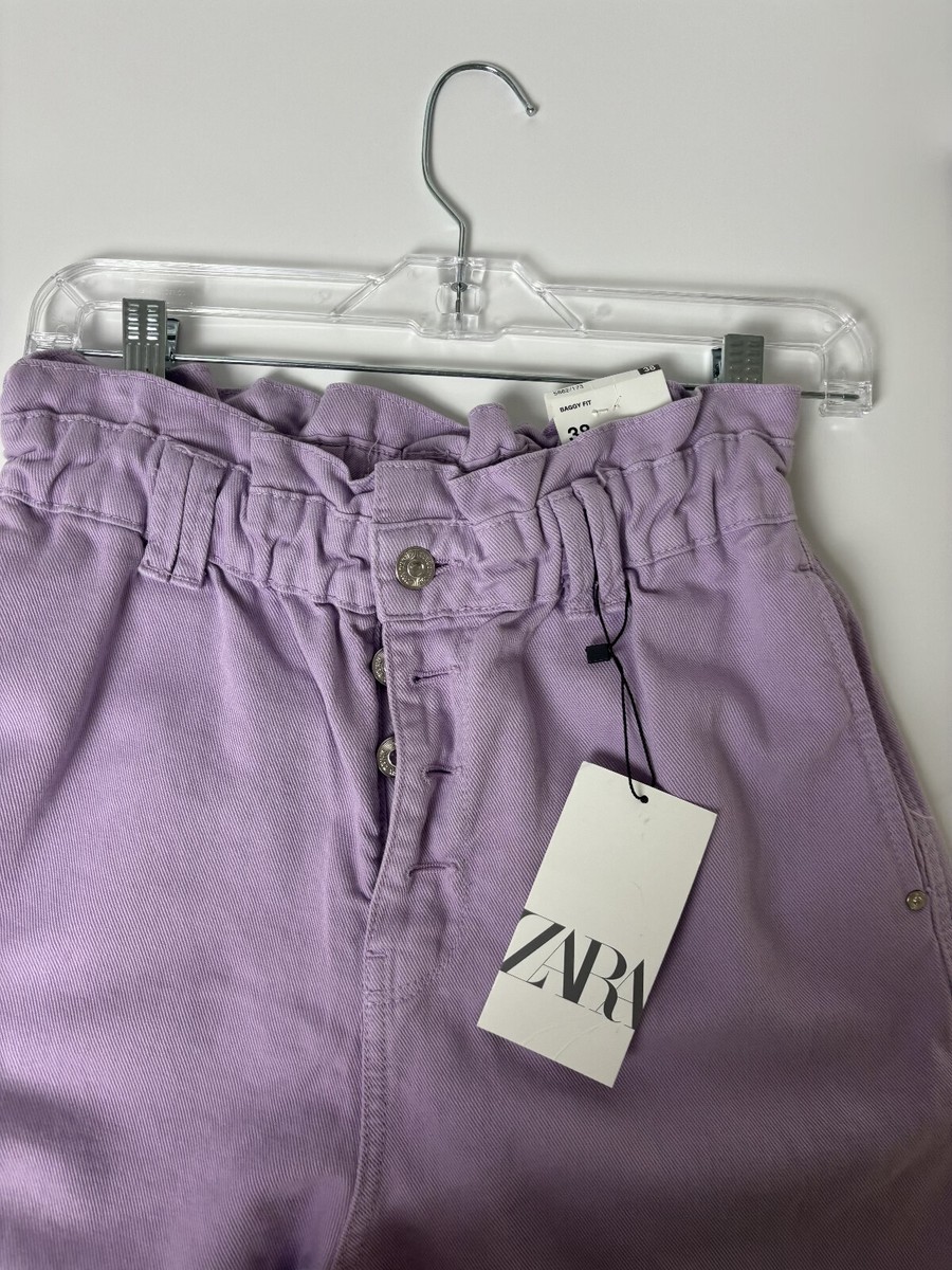 Zara High Waist Zara Jeans Baggy Paperbag Zara High Waisted