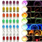 10Pcs Car Interior Parts T10 501 3W Side Lights Dashboard Dash Panel Gauge Bulbs