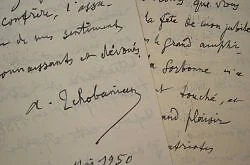 L'écrivain arménien Archag Tchobanian rend hommage aux écrivains français. - Photo 1/1