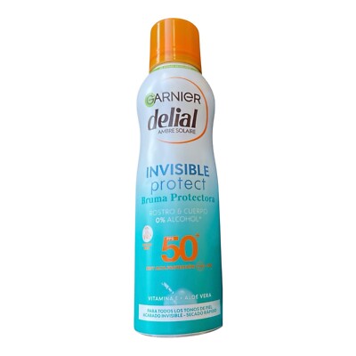 Garnier Delial UV Water Protective Spray LSF50 1 x 200ml