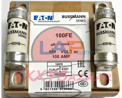 10PCS/1BOX Eaton BUSSMANN fuse ceramic fuse BS88:4 690V 100A 100FE  -*