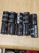 470 UF 250 Volt Electrolytic Capacitors 10 Pieces