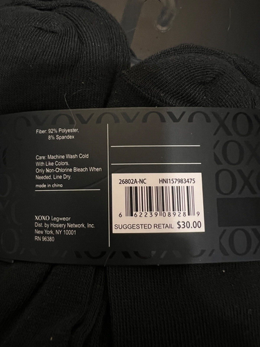 XOXO Women LOW CUT SOCKS 20 PAIRS Black Quality Stretch 4 - 10 NEW - Picture 7 of 7