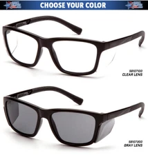Pyramex Conaire Safety Glasses with Integrated Side Shields (Choose Lens Color)