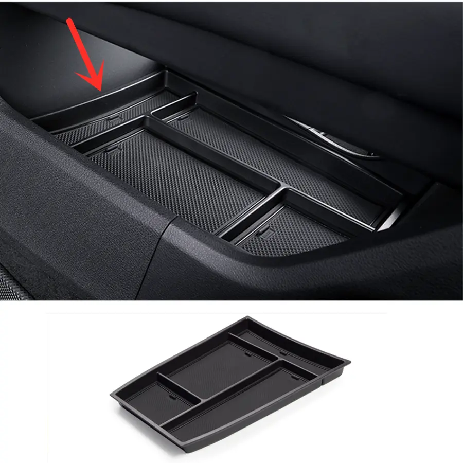 Gear Shift Box Panel Storage Box Fit for Nissan Rogue 2021-2023 VC Cover Trim