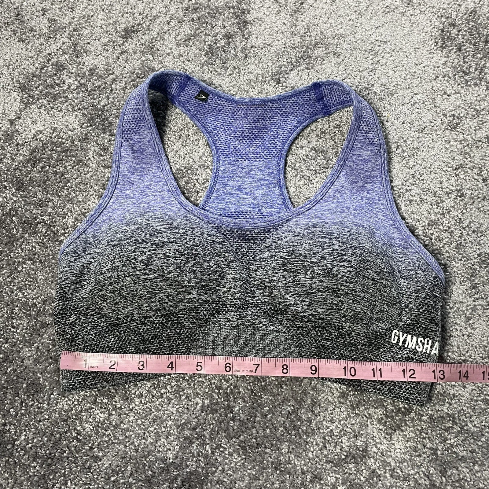 gymshark active workout sporty padded tank-top
