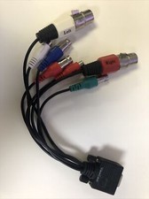 ViewCast Osprey Video Breakout Cable Female VGA To Component Composite Xlr Rca
