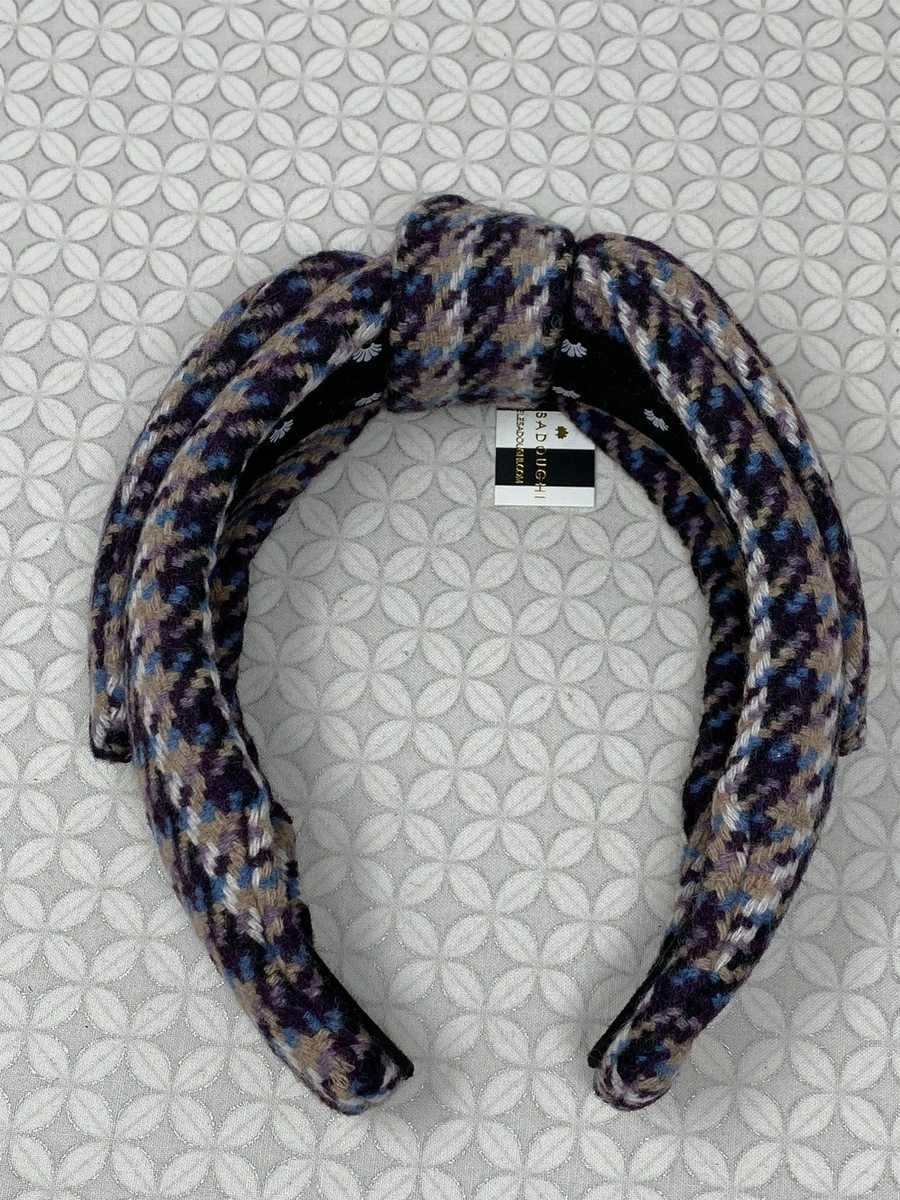LELE SADOUGHI WISTERIA MIX TWEED VERONICA HEADBAND Wisteria Mix Tweed Veronica Headband – Chic Streets main image 4
