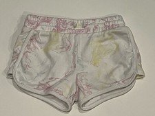 Cat  Jack Girl's Multicolor Shorts Elastic Waist W/ Drawstring - M 8 