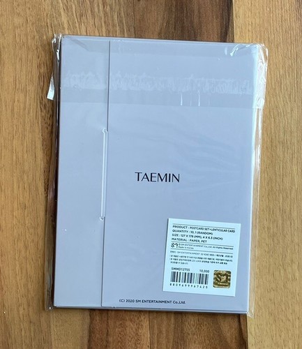 Taemin Beyond Live Never Gonna Dance Again Postcard set SHINee Sealed - Picture 2 of 3