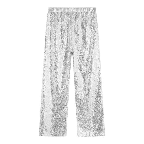 Kids Girls Dance Show Pants Party Trousers Ballet Bottoms Jazz Sweatpants Loose - Picture 43 of 87
