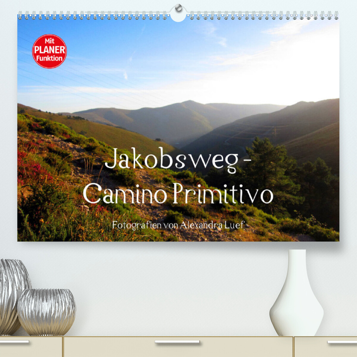 Jakobsweg - Camino Primitivo (Premium, hochwertiger DIN A2 Wandkalender 2023, Ku