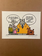 Geluck - Le Chat - Tiré à part numéroté et signé - NEUF