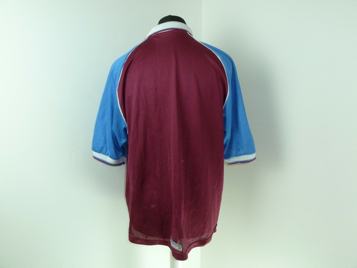 Aston Villa Home football shirt 1998 - 1999 size 46/48