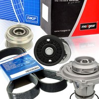 Bosch 5PK1592 Keilrippenriemen-Satz + Wapu FüR Audi VW Passat
