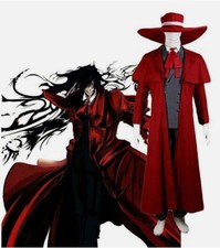 Anime Figure Hellsing Alucard Cosplay Costume Vampire Hunter Uniform Halloween