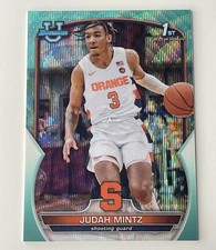 2023 TOPPS BOWMAN U CHROME JUDAH MINTZ AQUA WAVE REFRACTOR 109/299