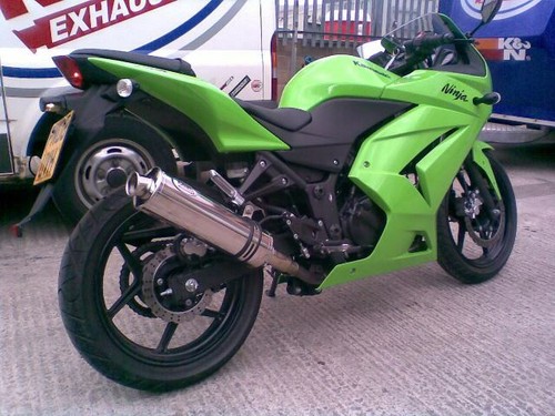 Kawasaki EX250-J Ninja 250R ZX250R Performance Road-Legal/Race Exhaust Muffler - Picture 5 of 42
