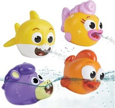 Baby Shark Big Show Bath Squirt Toy 4-Pack