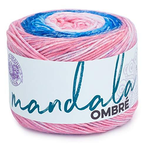 Lion Brand Yarn Company Mandala Ombre Filato, puro, una matassa (i8U)