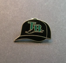 2001 Tampa Bay Rays Vintage Cap Lapel-Hat Pin, Pro Specialties Group, Black