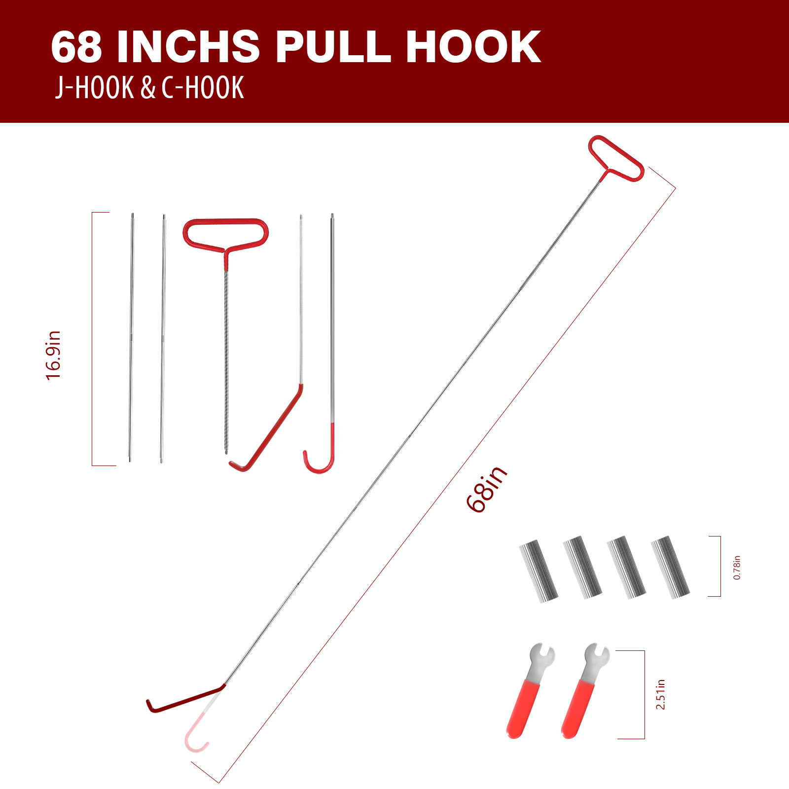 23PCS Professional Automotive Car Door Window Unlock & Repair Tool Kit